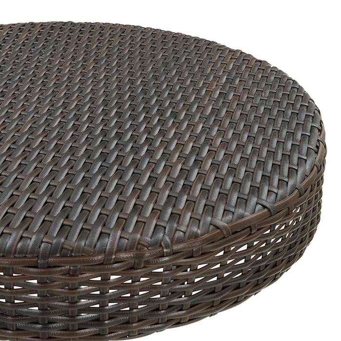 Set mobilier bar de grădină, 5 piese, maro, poliratan WALTI