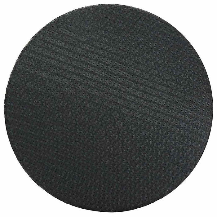 Set mobilier bar de grădină, 5 piese, negru, poliratan WALTI