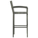 Set mobilier bar de grădină, 3 piese, gri, poliratan - WALTI WALTI