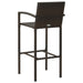 Set mobilier bar de grădină, 5 piese, maro, poliratan - WALTI WALTI
