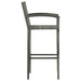 Set mobilier bar de grădină, 5 piese, gri, poliratan - WALTI WALTI