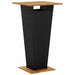 Set mobilier bar de grădină cu perne, 3 piese, negru, poliratan - WALTI WALTI