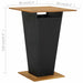 Set mobilier bar de grădină, 5 piese, negru - WALTI WALTI