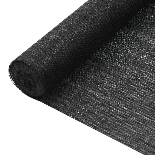 Plasă protecție intimitate, negru, 2x10 m, HDPE, 75 g/m² - WALTI WALTI
