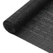 Plasă protecție intimitate, negru, 2x50 m, HDPE, 75 g/m² - WALTI WALTI