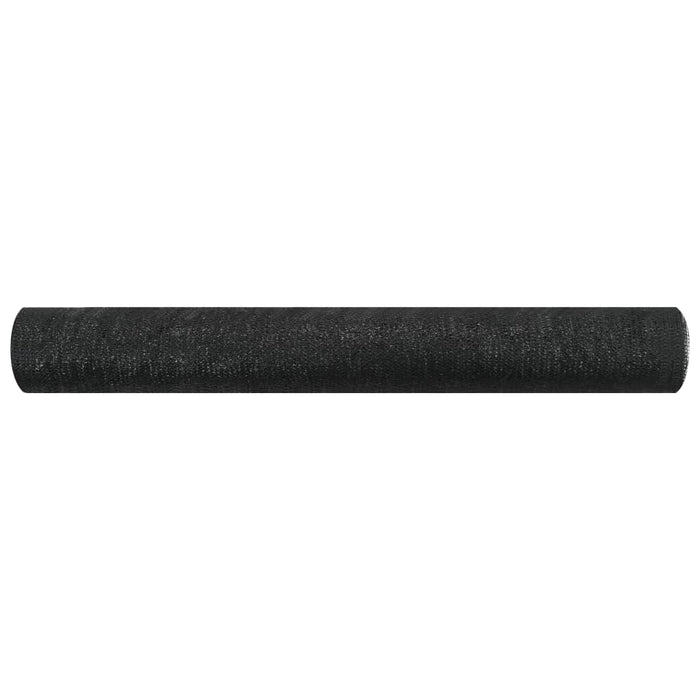 Plasă protecție intimitate, negru, 2x50 m, HDPE, 75 g/m² - WALTI WALTI
