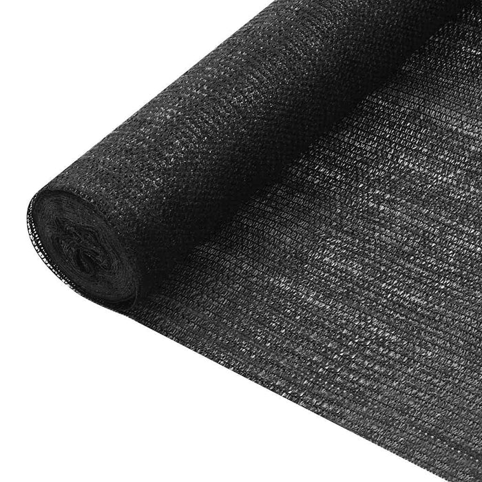 Plasă protecție intimitate, negru, 3,6x50 m, HDPE, 75 g/m² - WALTI WALTI