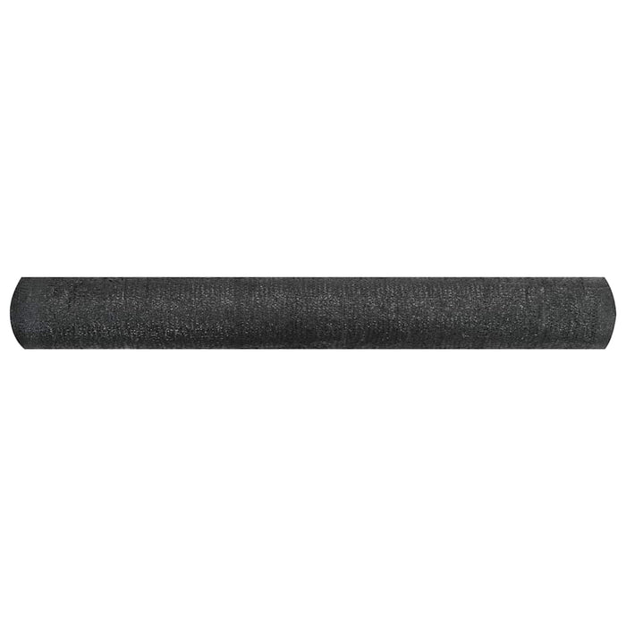 Plasă protecție intimitate, negru, 1,5x25 m, HDPE, 150 g/m² WALTI