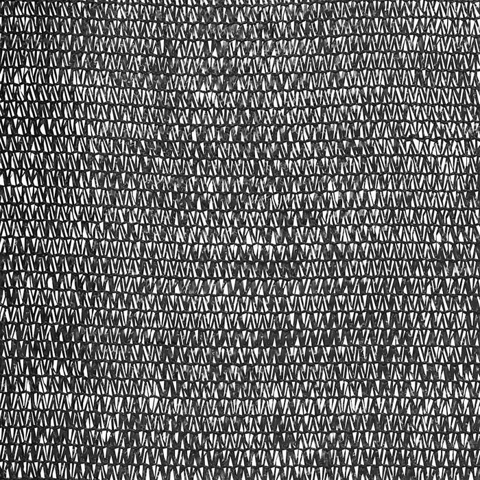 Plasă protecție intimitate, negru, 1,5x25 m, HDPE, 150 g/m² WALTI