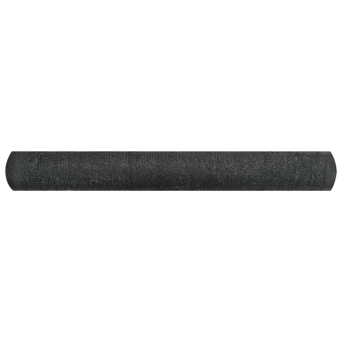 Plasă protecție intimitate, negru, 1,5x25 m, HDPE, 195 g/m² - WALTI WALTI