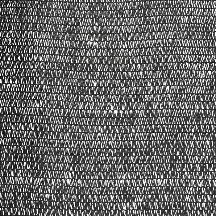 Plasă pentru intimitate, negru, 2x25 m, HDPE, 195 g/m² - WALTI WALTI