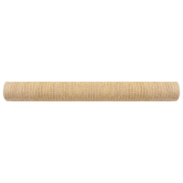 Plasă protecție intimitate, bej, 1,8x10 m, HDPE, 195 g/m² WALTI