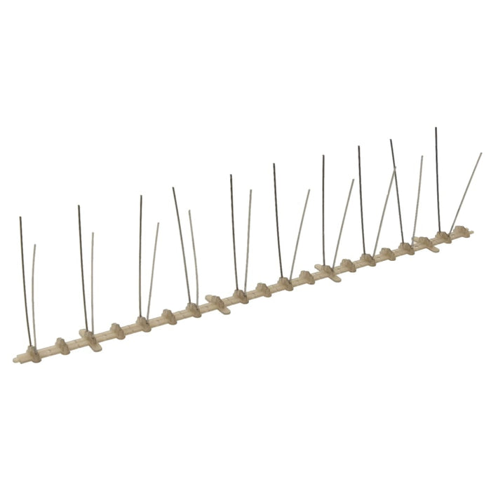 Set bandă cu țepi antipăsări cu 2 rânduri 20 buc. plastic 10 m - WALTI WALTI