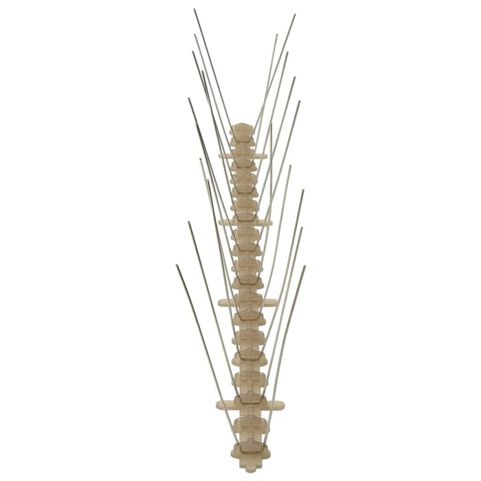 Set bandă cu țepi antipăsări cu 2 rânduri 20 buc. plastic 10 m - WALTI WALTI