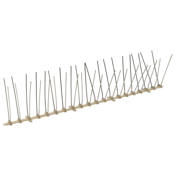 Set bandă cu țepi antipăsări cu 4 rânduri 20 buc. plastic 10 m - WALTI WALTI
