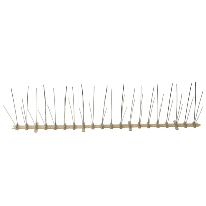 Set bandă cu țepi antipăsări cu 5 rânduri 20 buc. plastic 10 m - WALTI WALTI