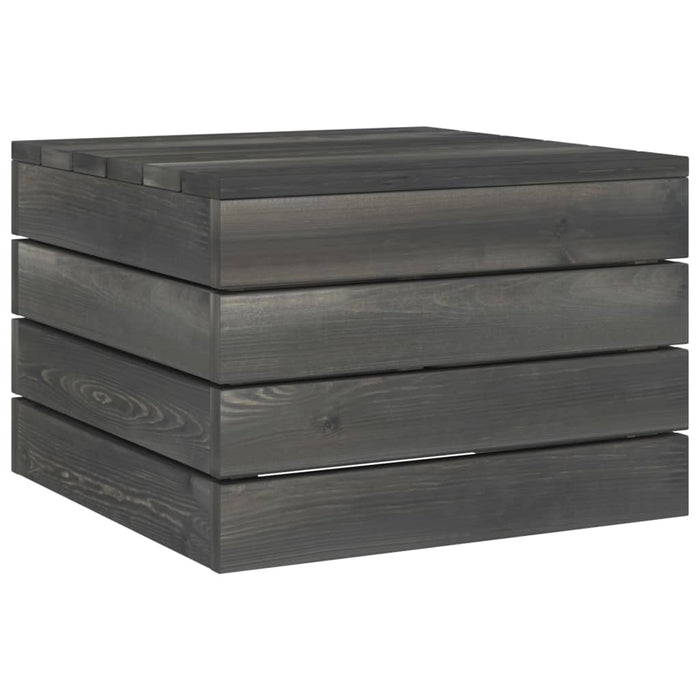 Set mobilier grădină paleți, 9 piese, cu perne, lemn masiv pin WALTI