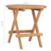 Set mobilier exterior pliabil cu perne 3 piese lemn masiv tec - WALTI WALTI