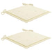 Set mobilier exterior pliabil cu perne 3 piese lemn masiv tec - WALTI WALTI