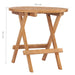 Set mobilier exterior pliabil cu perne, 3 piese, lemn masiv tec - WALTI WALTI