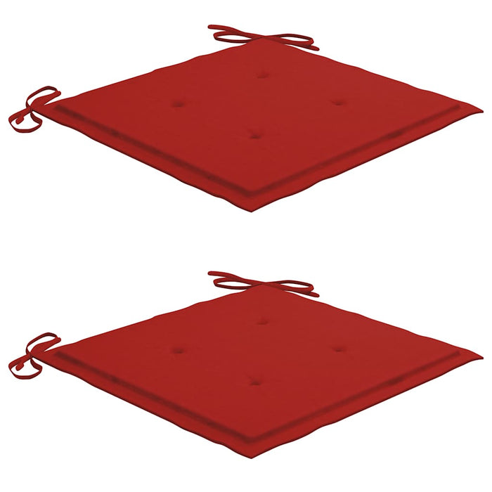 Set mobilier exterior pliabil cu perne, 3 piese, lemn masiv tec - WALTI WALTI