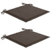 Set mobilier exterior pliabil cu perne, 3 piese, lemn masiv tec - WALTI WALTI