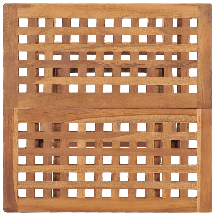 Set mobilier exterior pliabil cu perne, 3 piese, lemn masiv tec - WALTI WALTI