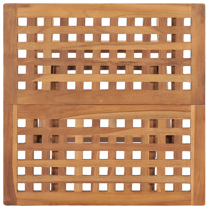 Set mobilier exterior pliabil cu perne, 3 piese, lemn masiv tec - WALTI WALTI