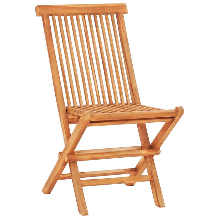 Set mobilier bistro cu perne antracit, 3 piese, lemn masiv tec - WALTI WALTI