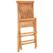 Set mobilier bistro cu perne antracit, 3 piese, lemn masiv tec - WALTI WALTI