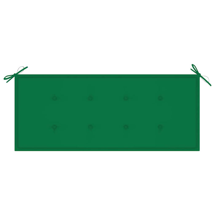 Bancă de grădină cu pernă, 120 cm, lemn masiv de acacia WALTI