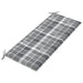 Bancă de grădină pliabilă cu pernă, 118 cm, bambus - WALTI WALTI