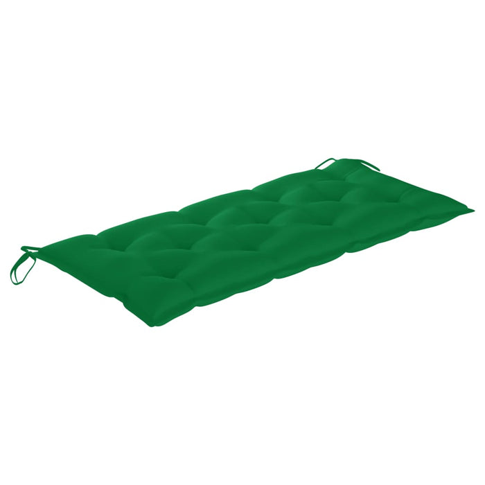 Bancă de grădină pliabilă cu pernă, 118 cm, bambus - WALTI WALTI