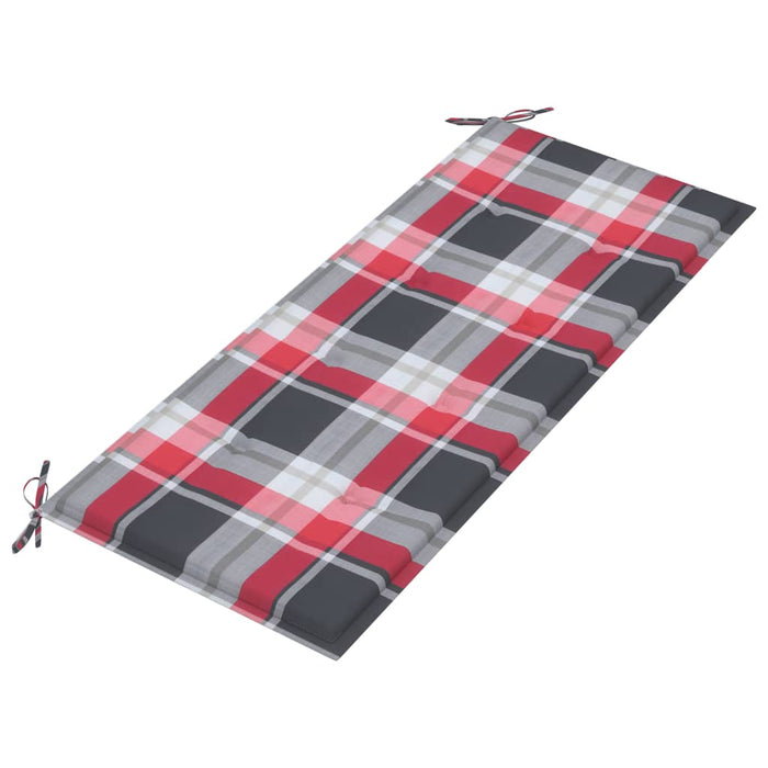Bancă de grădină cu pernă, 120 cm, bambus - WALTI WALTI