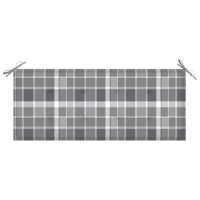 Bancă de grădină cu pernă, 120 cm, bambus - WALTI WALTI