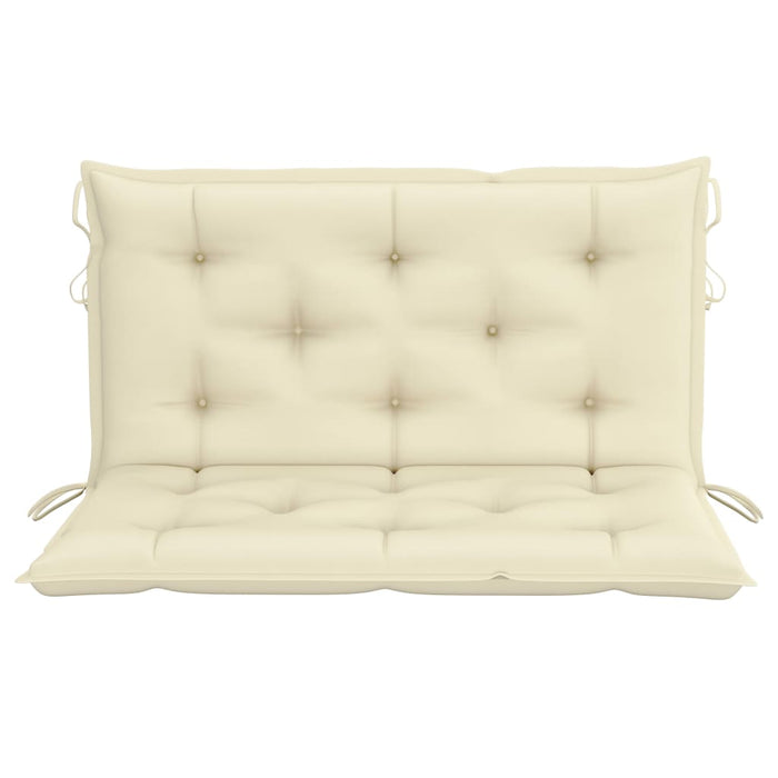 Balansoar 2 locuri, frunze de palmier și pernă, 202 cm, bambus WALTI