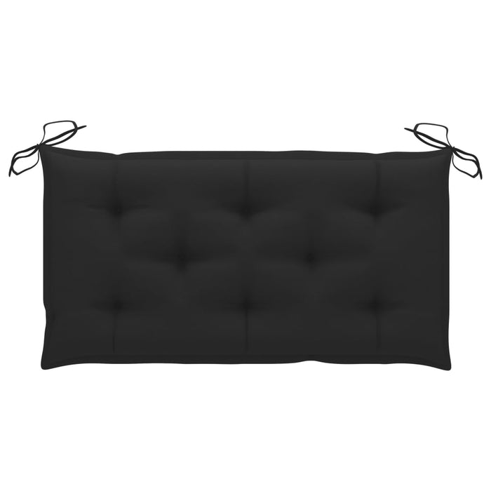 Balansoar 2 locuri, cu frunze de palmier, pernă, 202 cm, bambus WALTI
