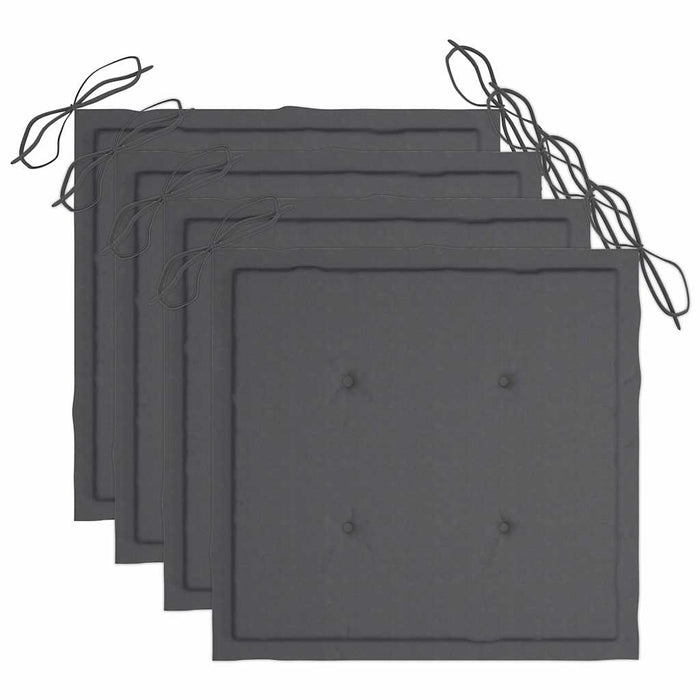 Set mobilier de exterior pliabil, cu perne, 5 piese, bambus - WALTI WALTI