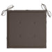 Set mobilier de exterior pliabil, cu perne, 5 piese, bambus - WALTI WALTI