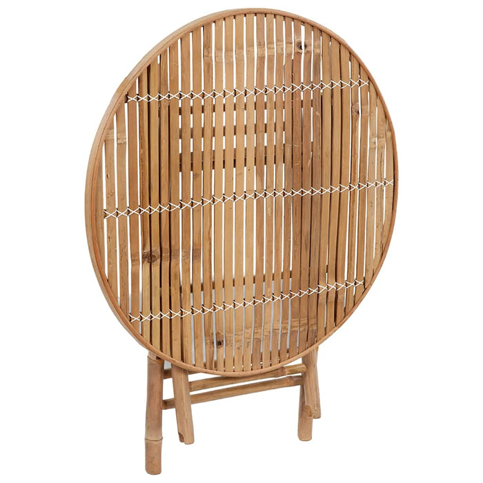 Set mobilier de exterior pliabil, cu perne, 5 piese, bambus - WALTI WALTI