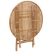 Set mobilier de exterior pliabil, cu perne, 5 piese, bambus - WALTI WALTI