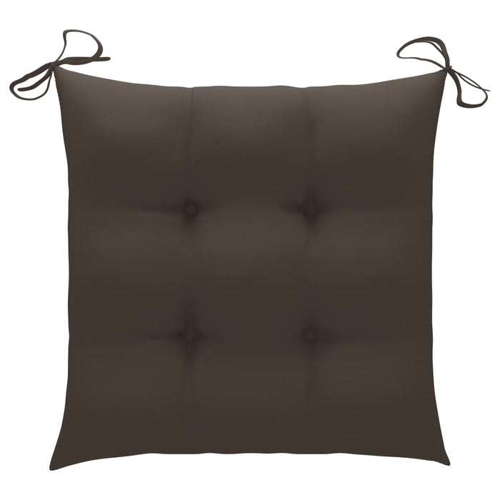 Set mobilier de exterior pliabil, cu perne, 5 piese, bambus - WALTI WALTI