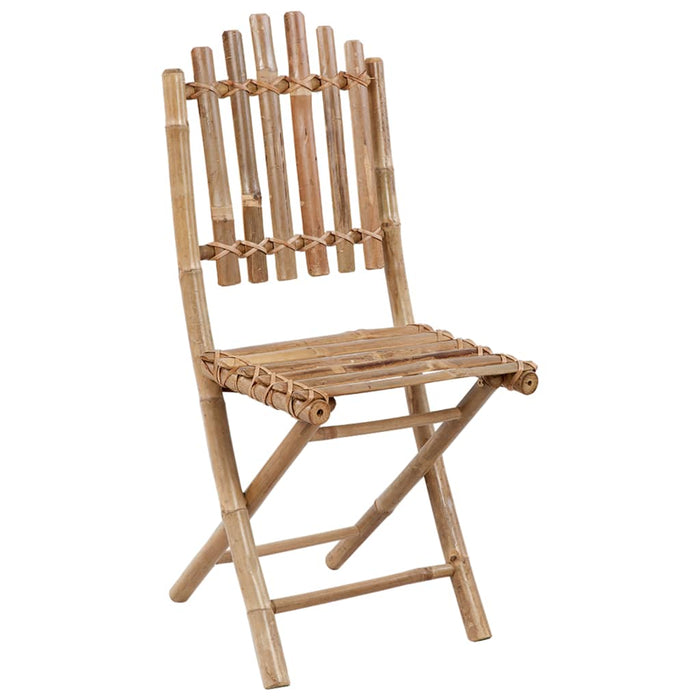 Set mobilier de exterior pliabil, cu perne, 5 piese, bambus - WALTI WALTI