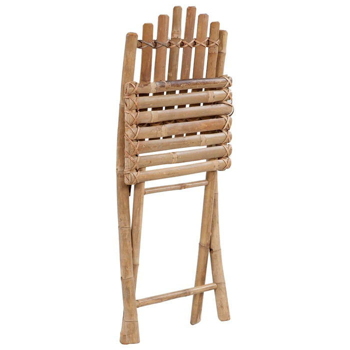 Set mobilier de exterior pliabil, cu perne, 5 piese, bambus - WALTI WALTI