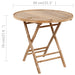 Set mobilier de exterior pliabil, cu perne, 5 piese, bambus - WALTI WALTI