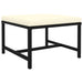 Set mobilier de grădină cu perne, 6 piese, negru, poliratan - WALTI WALTI