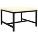 Set mobilier de grădină cu perne, 7 piese, negru, poliratan - WALTI WALTI