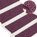 Covorașe pentru scări, 15 buc., 65x21x4 cm, violet închis, cu margini dreptunghiulare - WALTI WALTI
