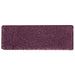 Covorașe pentru scări, 15 buc., 65x21x4 cm, violet închis, cu margini dreptunghiulare - WALTI WALTI