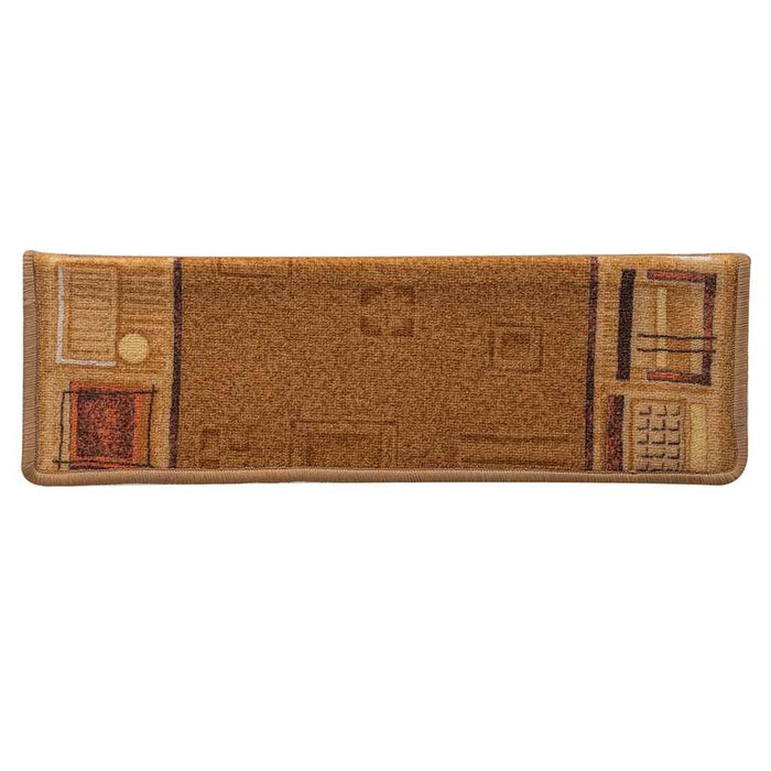 Covorașe scări autoadezive, 15 buc., bej, 65x21x4 cm - WALTI WALTI